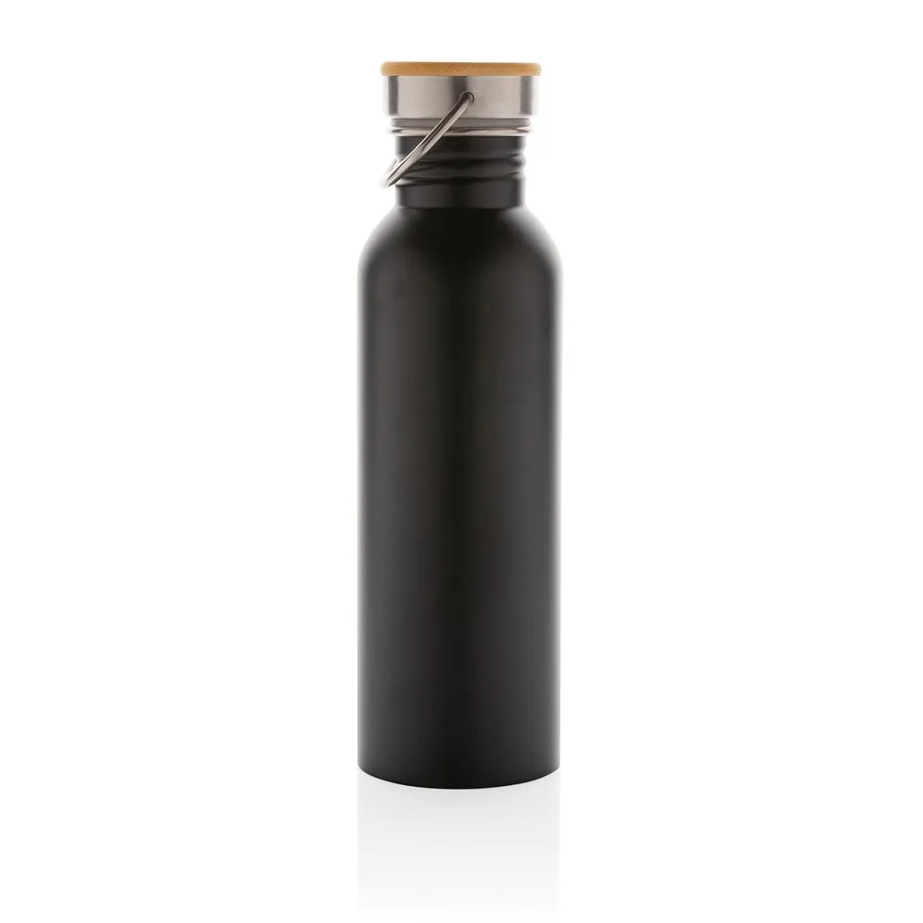 Bouteille logotée en inox et bambou - 700ml - OSLO - Vertlapub