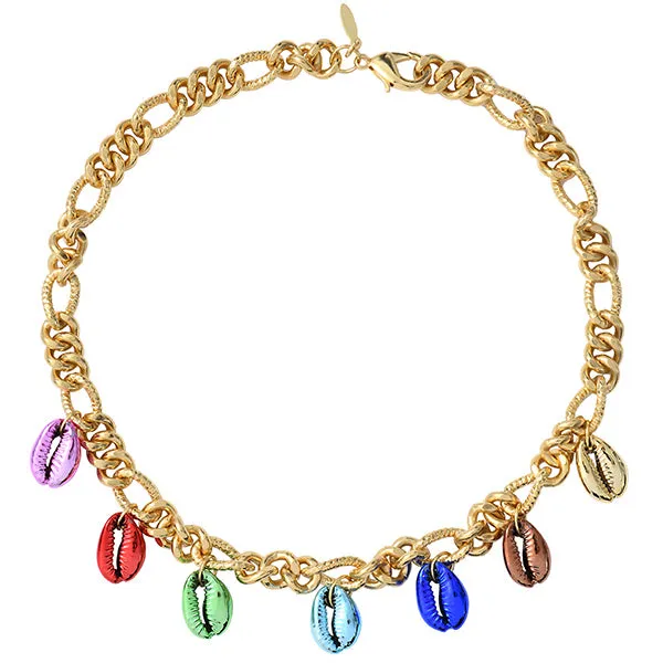 Collier Coquillage Rainbow