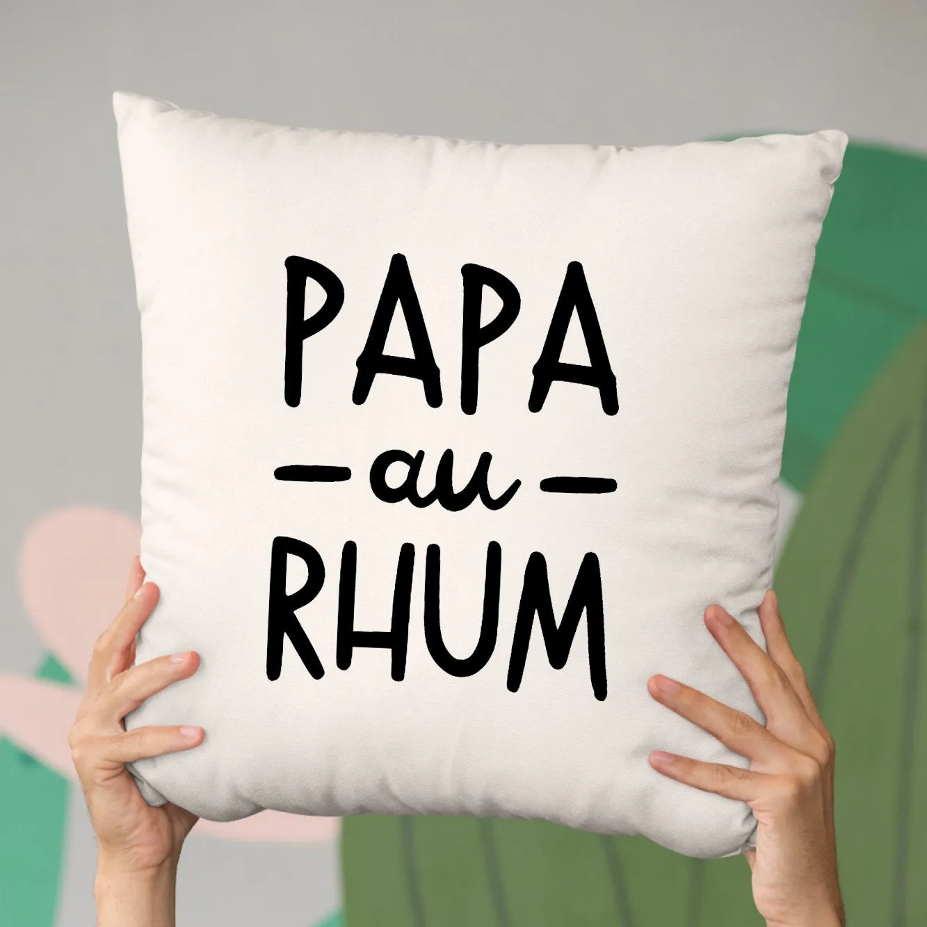Coussin Papa au rhum