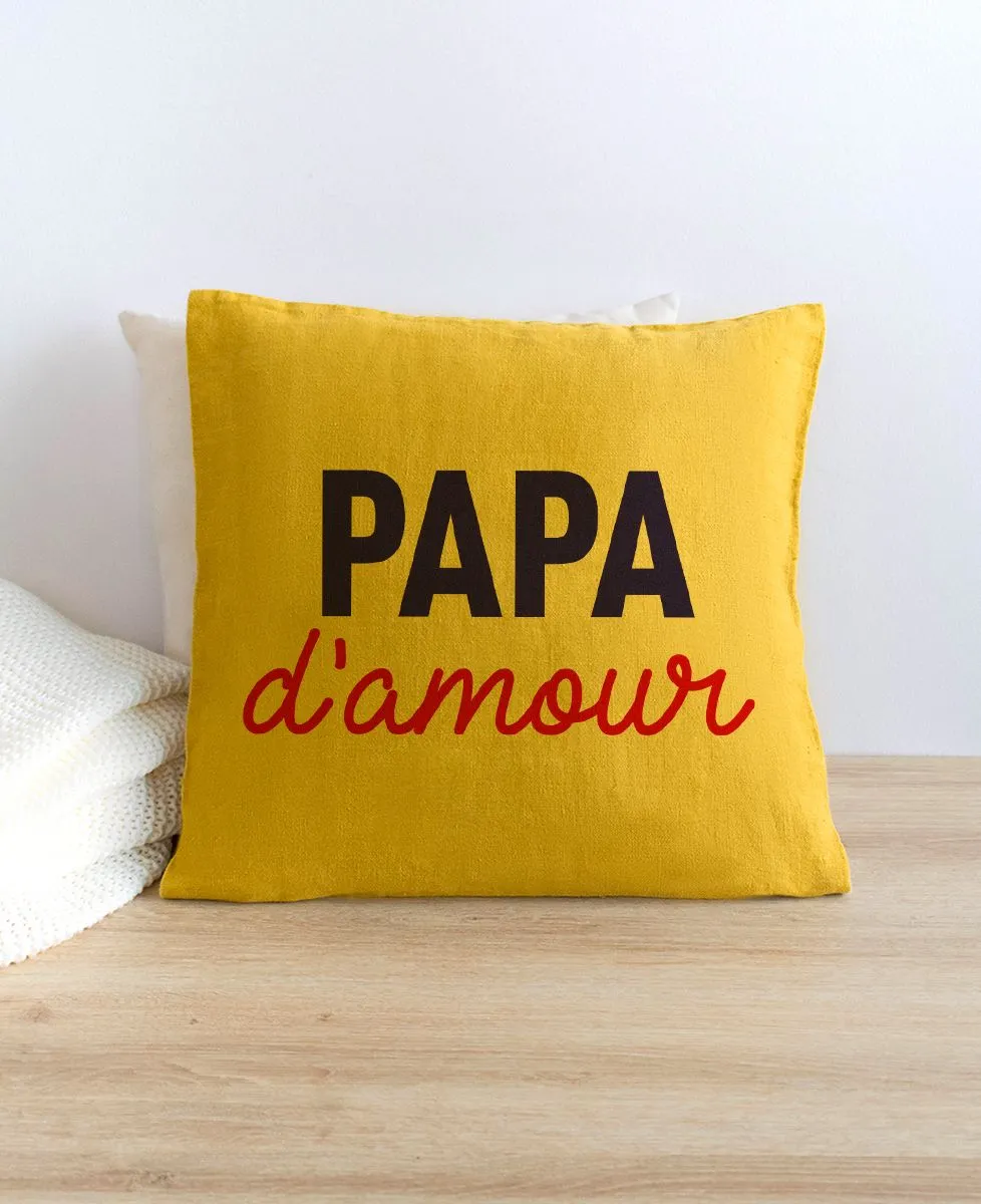 Coussin Papa d'amour