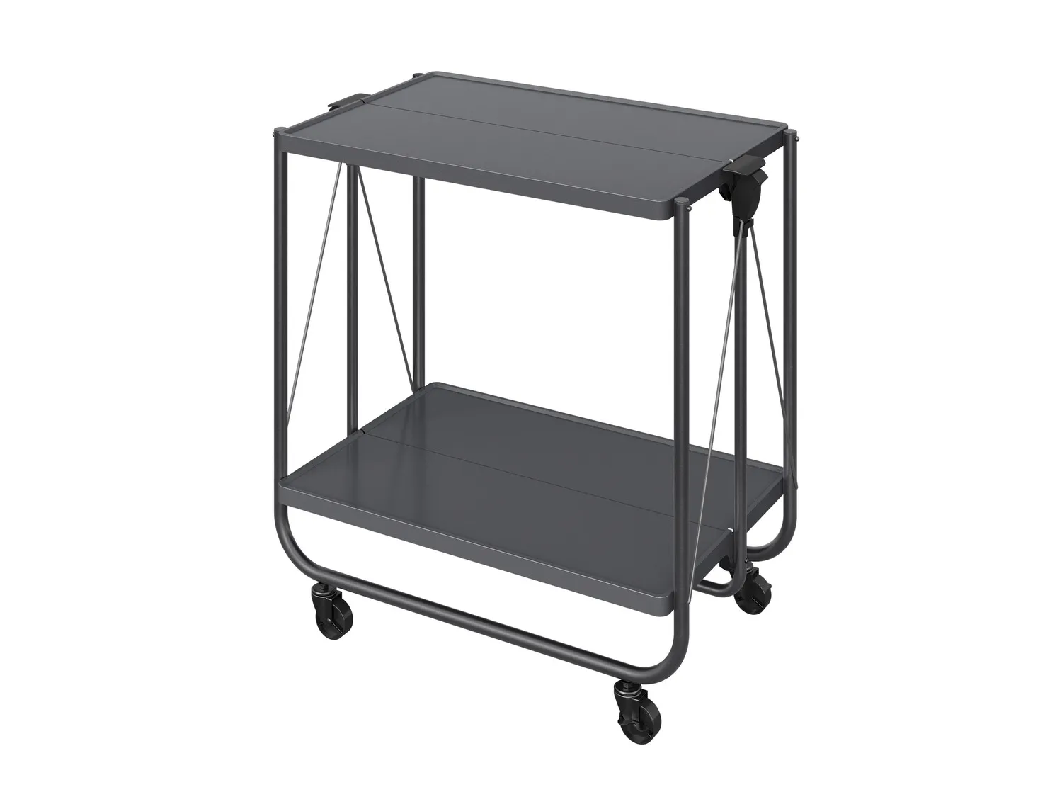 LIVARNO home Chariot pliable avec roulettes pivotantes