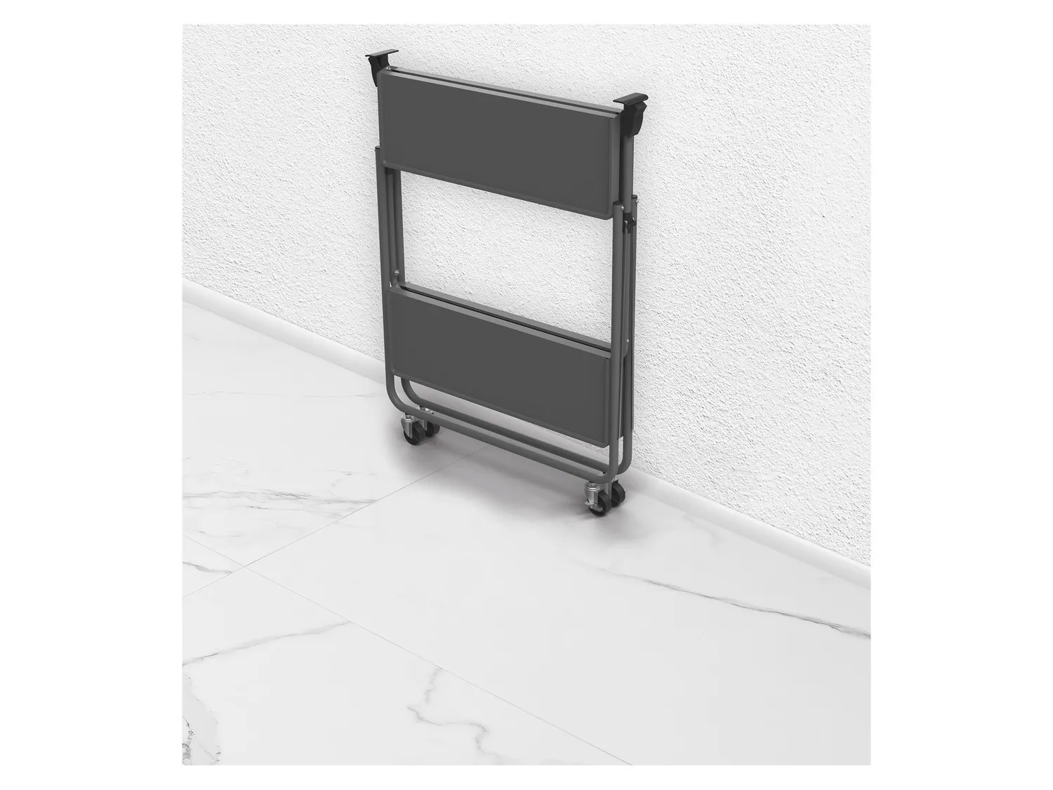 LIVARNO home Chariot pliable avec roulettes pivotantes