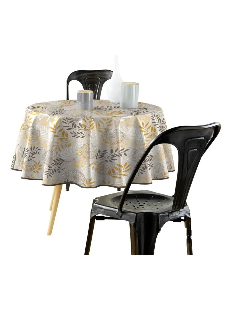 Nappe ronde 160 cm merveille - Ecru