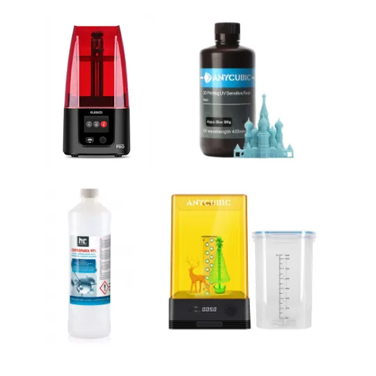 Pack Impression 3d Résine SLA Mars 3 Pro