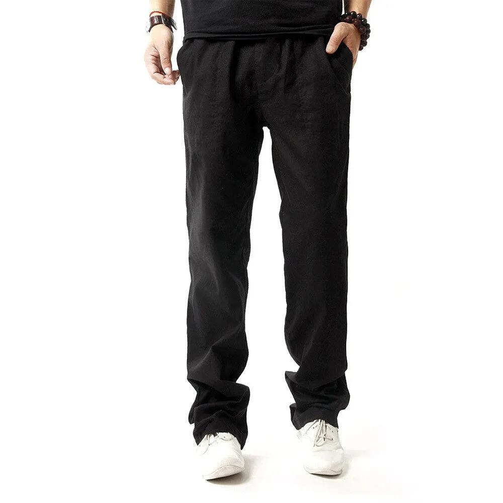 Pantalon Homme Année 70 Fluide