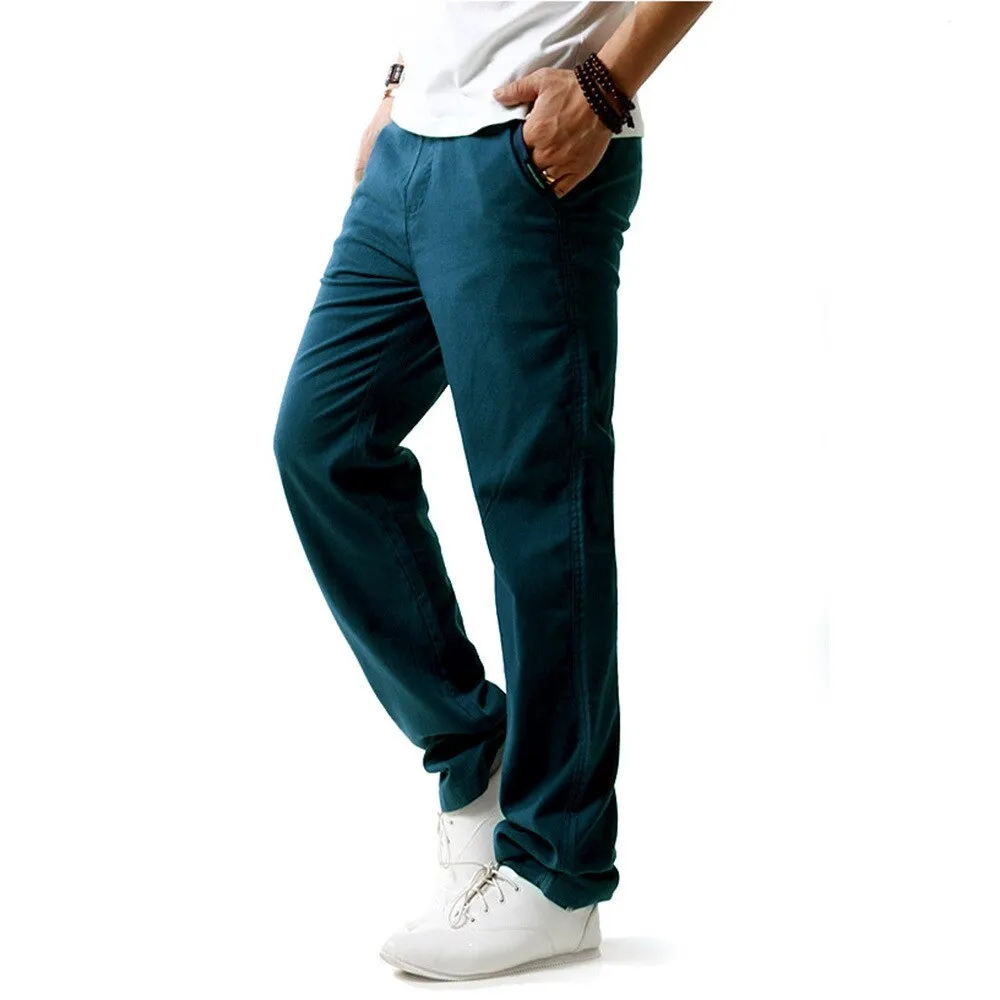Pantalon Homme Année 70 Fluide