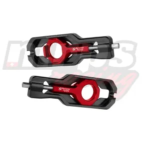 Tendeurs de chaîne Bonamici Racing Yamaha MT-10 / SP 2016-21 (rouge)